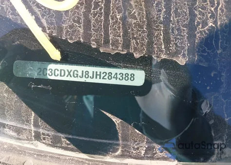 2018 Dodge Charger R/T Scat Pack Rwd z USA, uszkodzony, nr VIN 2C3CDXGJ8JH284388